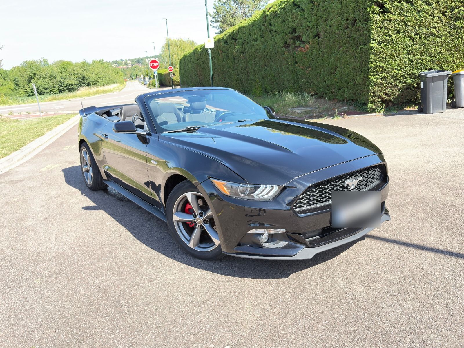 Ford Mustang FULL BLACK Cabriolet 2015 317ch V6 3.7L