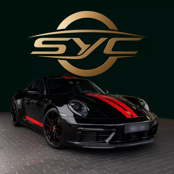PORSCHE 911 CARRERA 4S - FULL BLACK