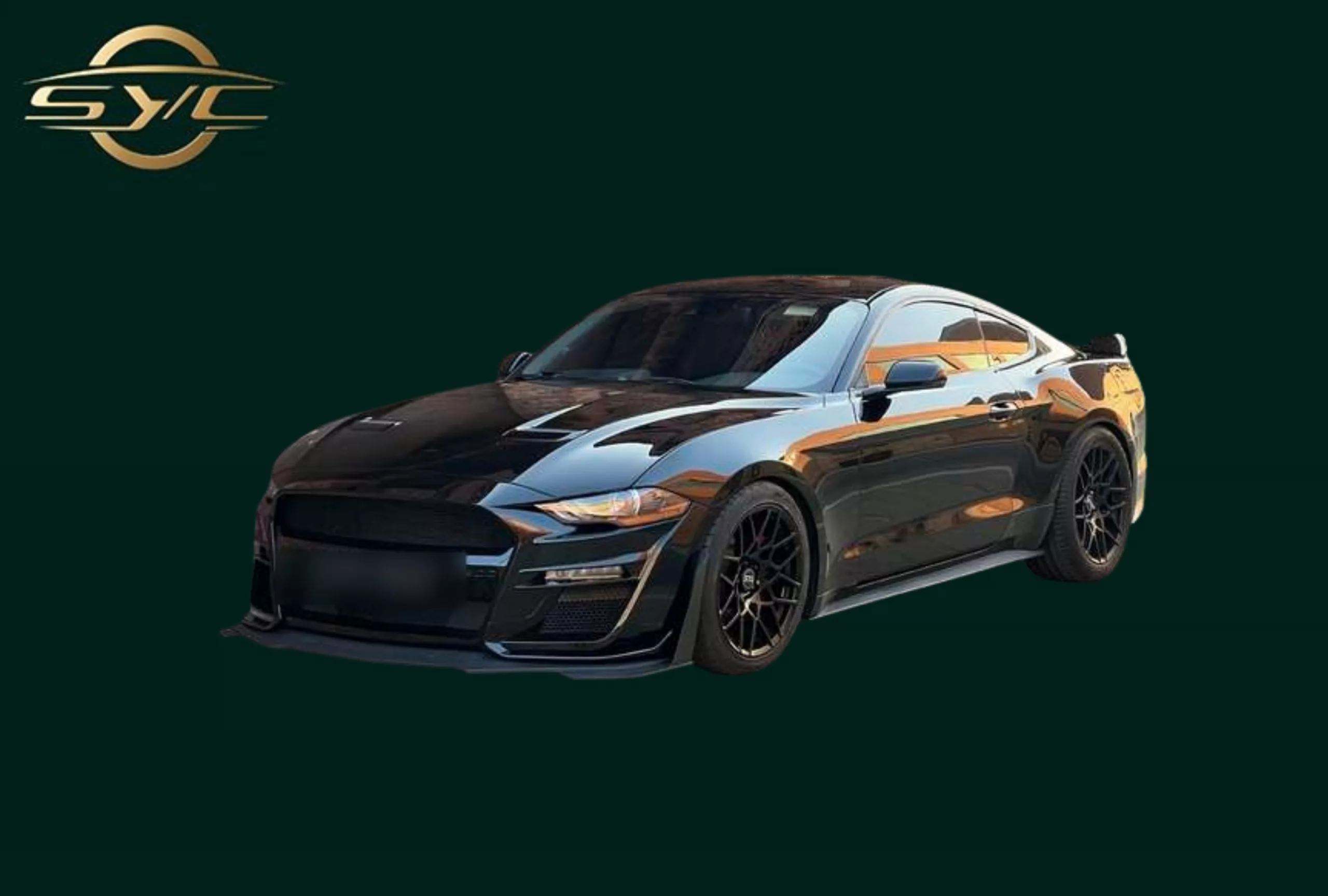 Ford Mustang - FULL BLACK